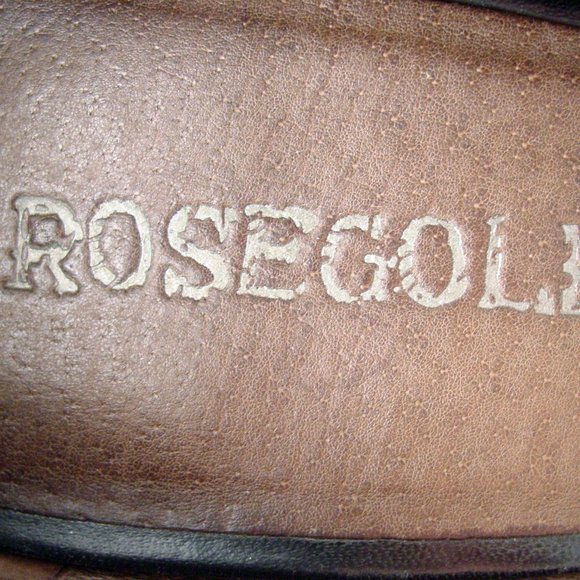 ROSEGOLD Miles Ruched Leather High Heel Platform Pumps 38.5/8.5 - Picture 7 of 8